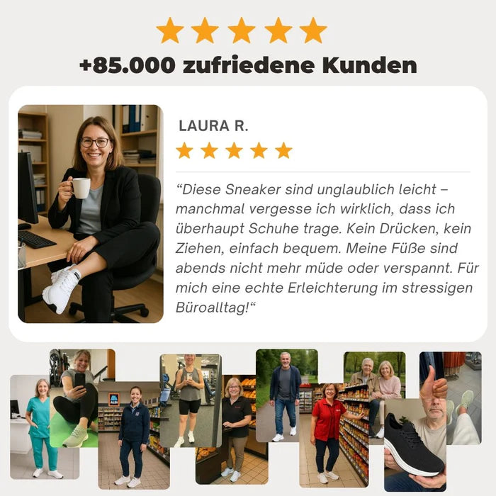 NUANA® I Orthopädische Sneaker Ultra 3.0