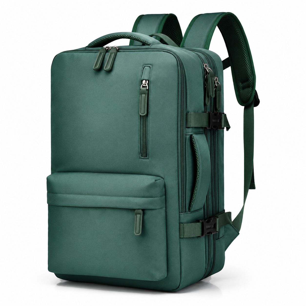 NUANA Reise Rucksack mit Laptop-Fach (Erweiterbar 16-26 cm)