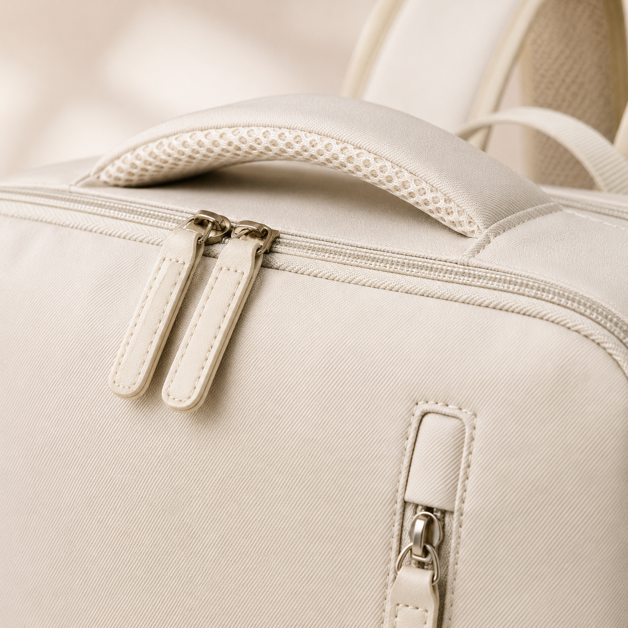 NUANA Reise Rucksack mit Laptop-Fach (Erweiterbar 16-26 cm)