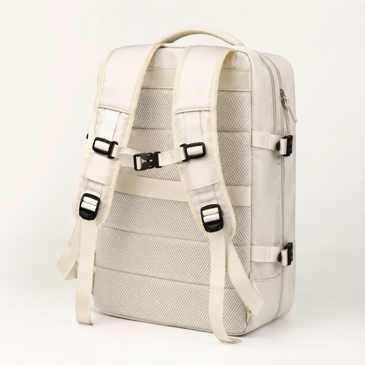 NUANA Reise Rucksack mit Laptop-Fach (Erweiterbar 16-26 cm)
