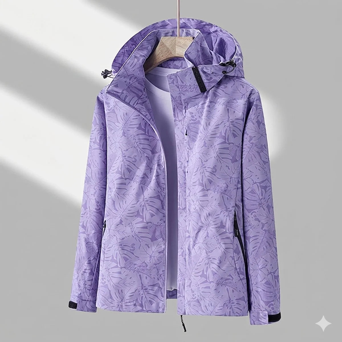 Amelie | Winterjacke Damen Wasserdichte Gefütterte Outdoorjacke mit Kapuze