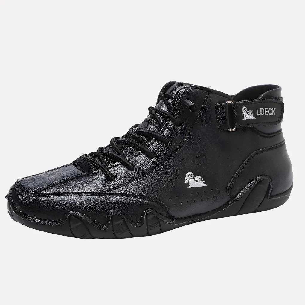 Dominic | Herren Leichte Leder Barfußschuhe