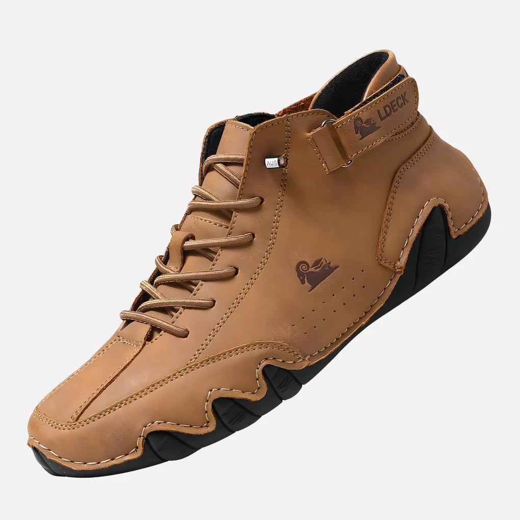 Dominic | Herren Leichte Leder Barfußschuhe