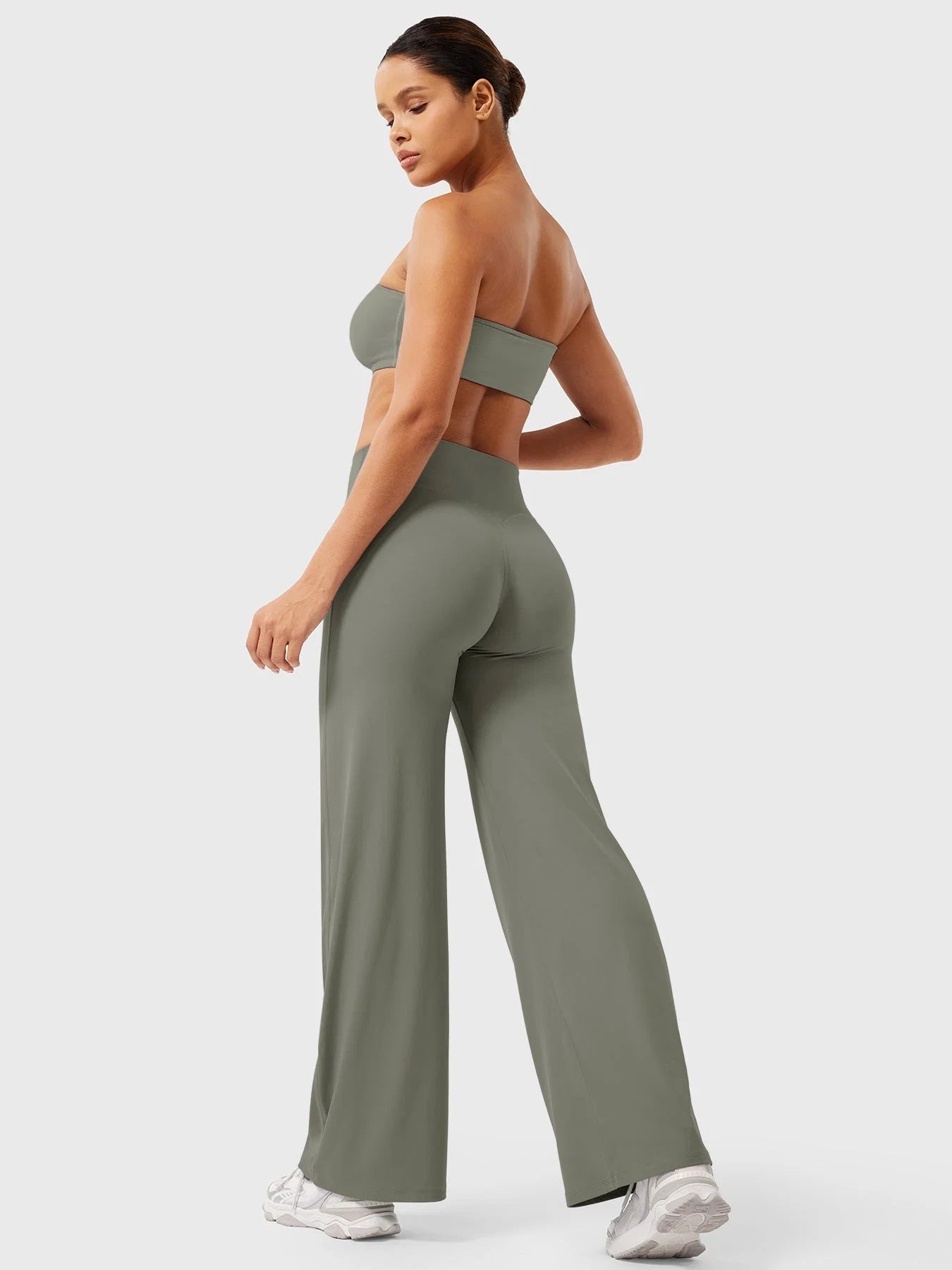 Doris | Damen Sommer Schlaghose Mit Hoher Taille