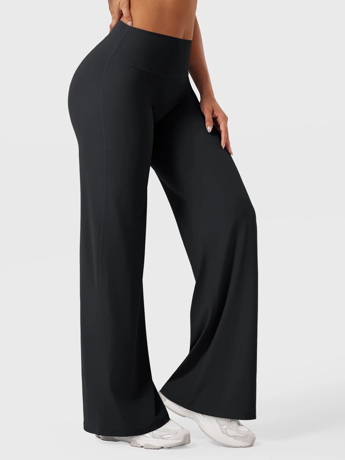 Doris | Damen Sommer Schlaghose Mit Hoher Taille