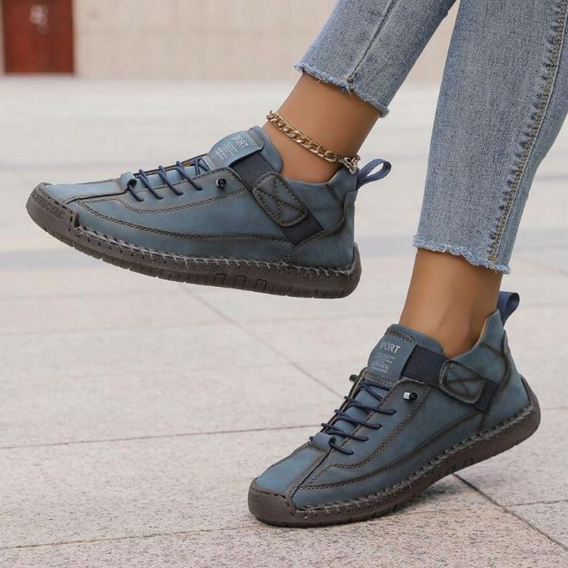 Elfriede | Damen Casual Schnür Ankle Boots