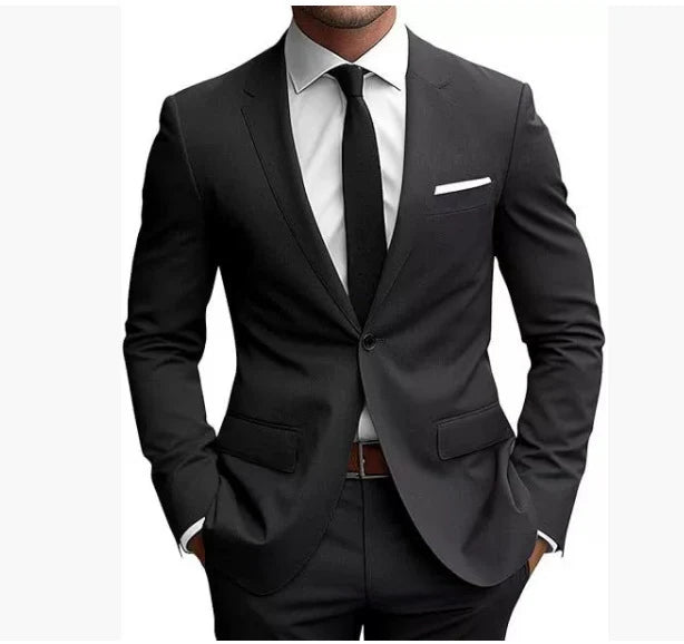 Elias | Eleganter Herren Frühjahrs Slim Fit Anzug