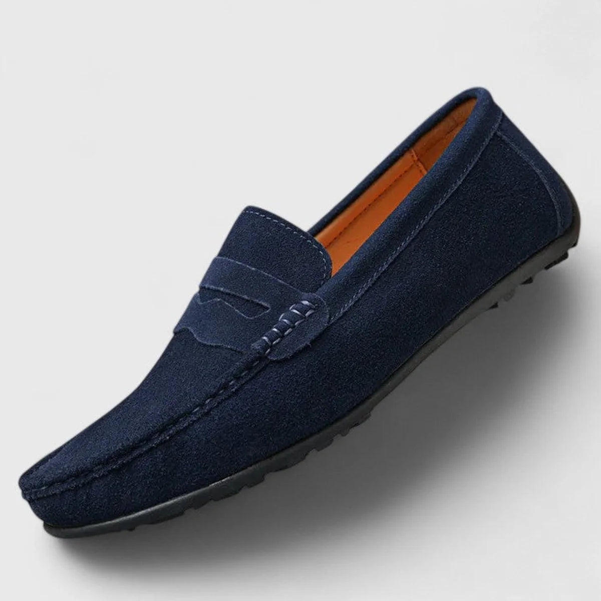 Florian | Herren Wildleder Penny-Loafer Klassischer Slip-on Komfortschuh