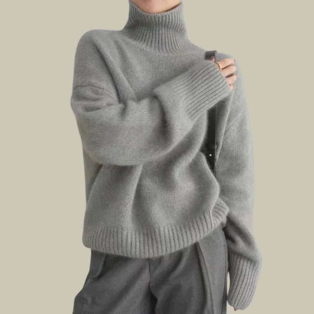 Martina | Damen Rollkragenpullover aus Merinowolle