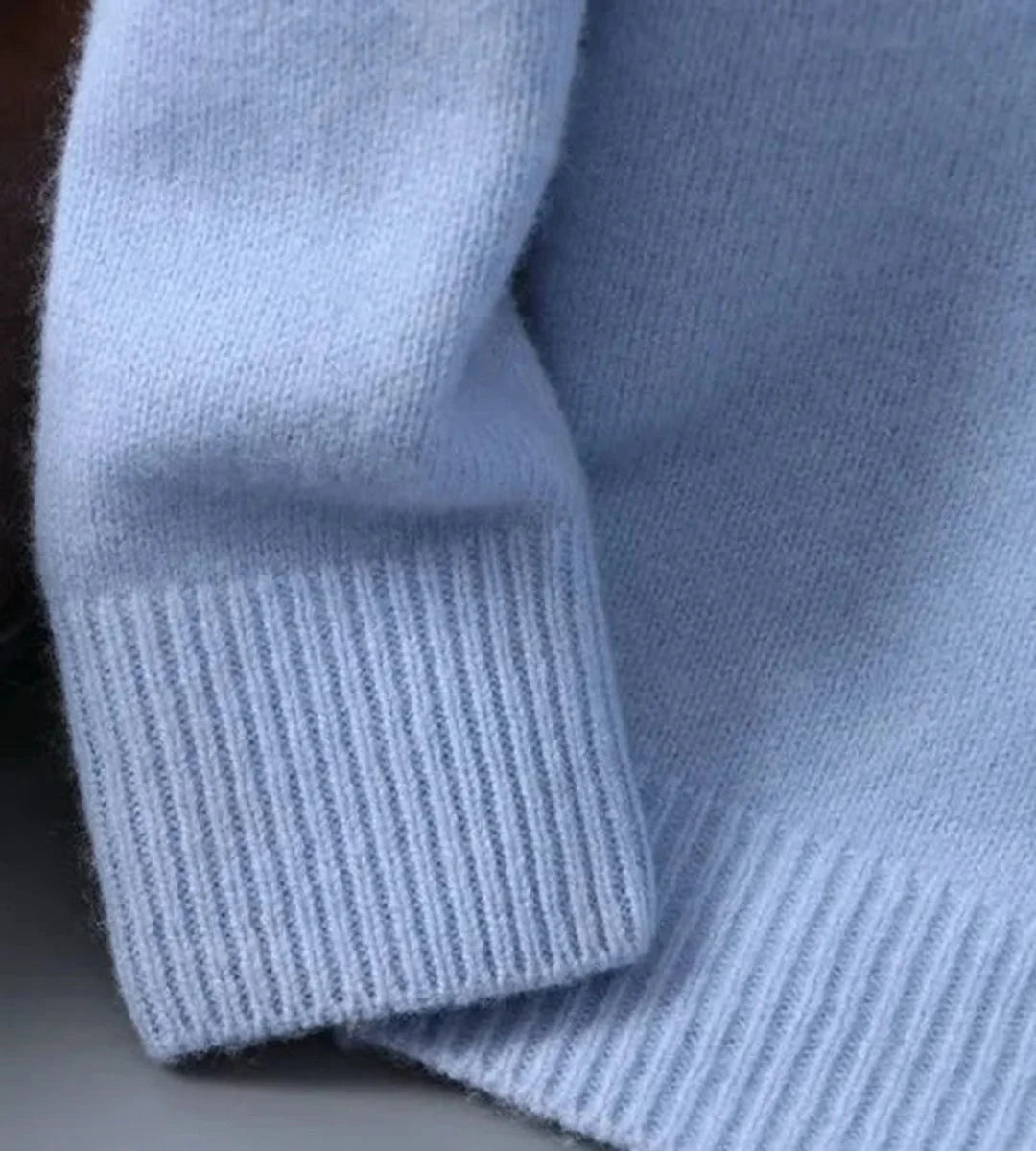 Matthias | Herren Weicher Mohair Rundhals Knit Sweater Pullover