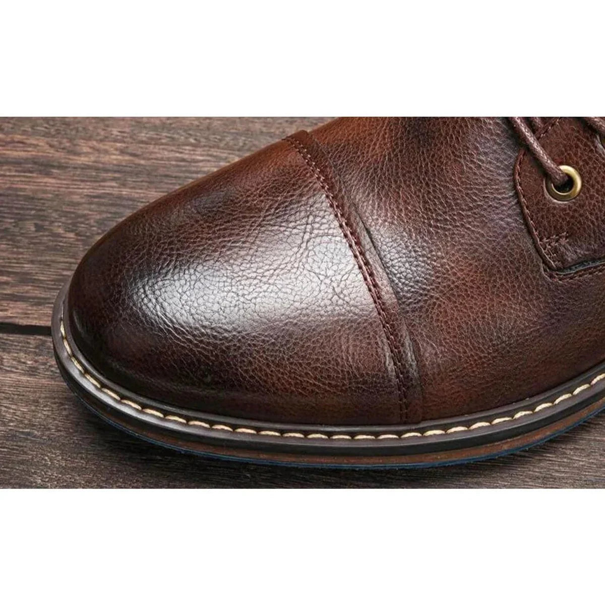 Maximilian | Herren Schnürstiefel aus Leder klassische Oxford Mens Boots