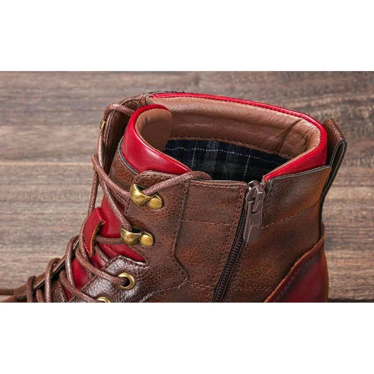 Maximilian | Herren Schnürstiefel aus Leder klassische Oxford Mens Boots