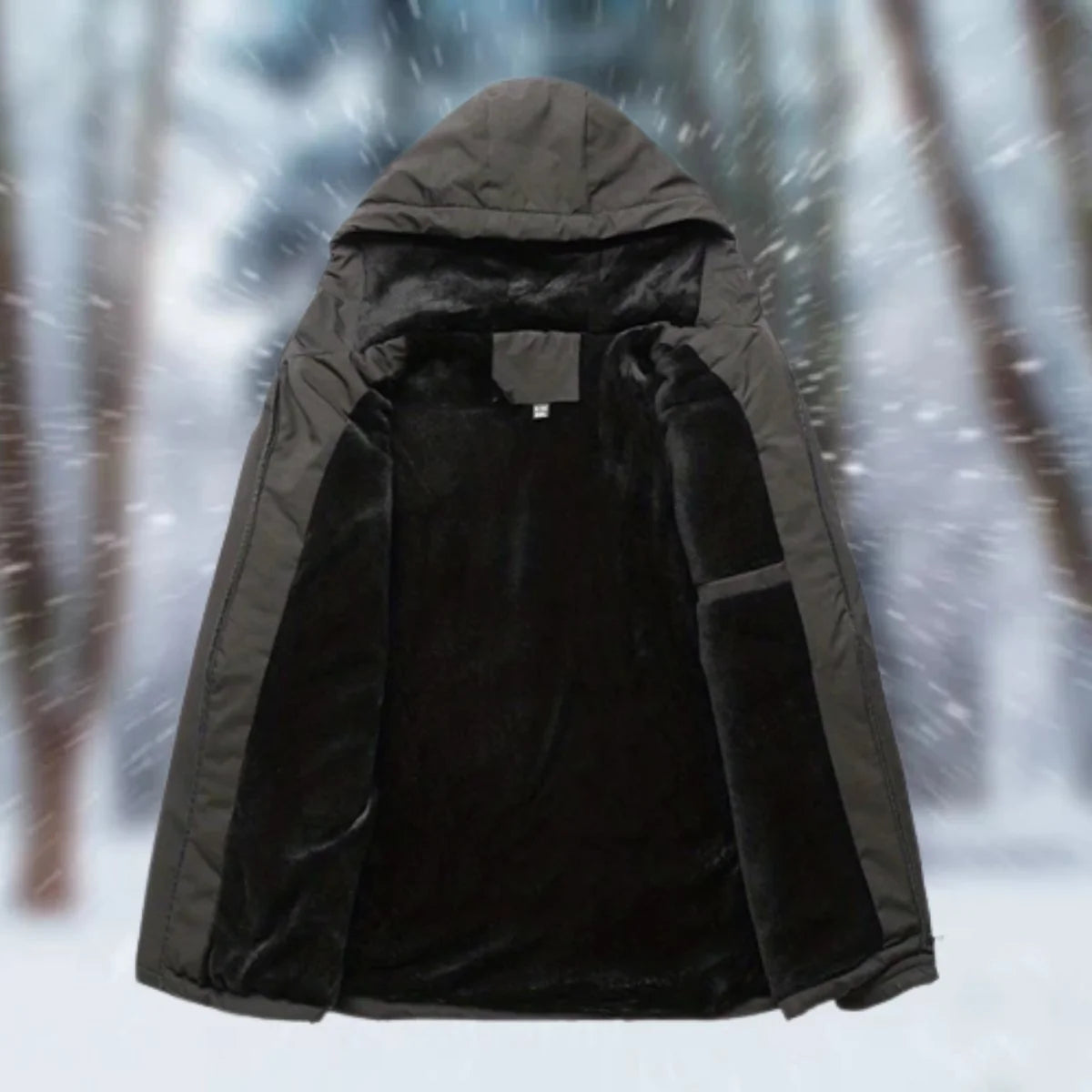 Moritz | Herren Winterjacke wasserdicht gefüttert mit Kapuze