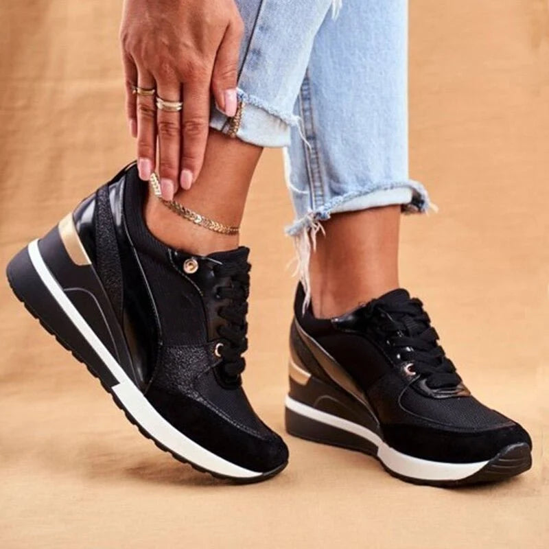 Nuana | Damen Bequeme High-Top Sportsneaker