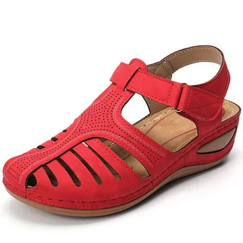 Nuana | Damen Frühlings Cutout Walking Sandalen