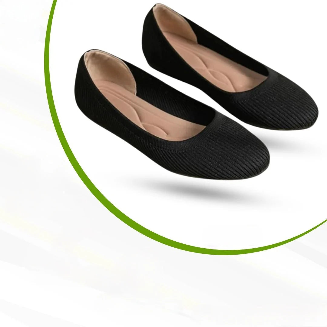 Nuana | Damen Frühlings Alltags-Ballerinas