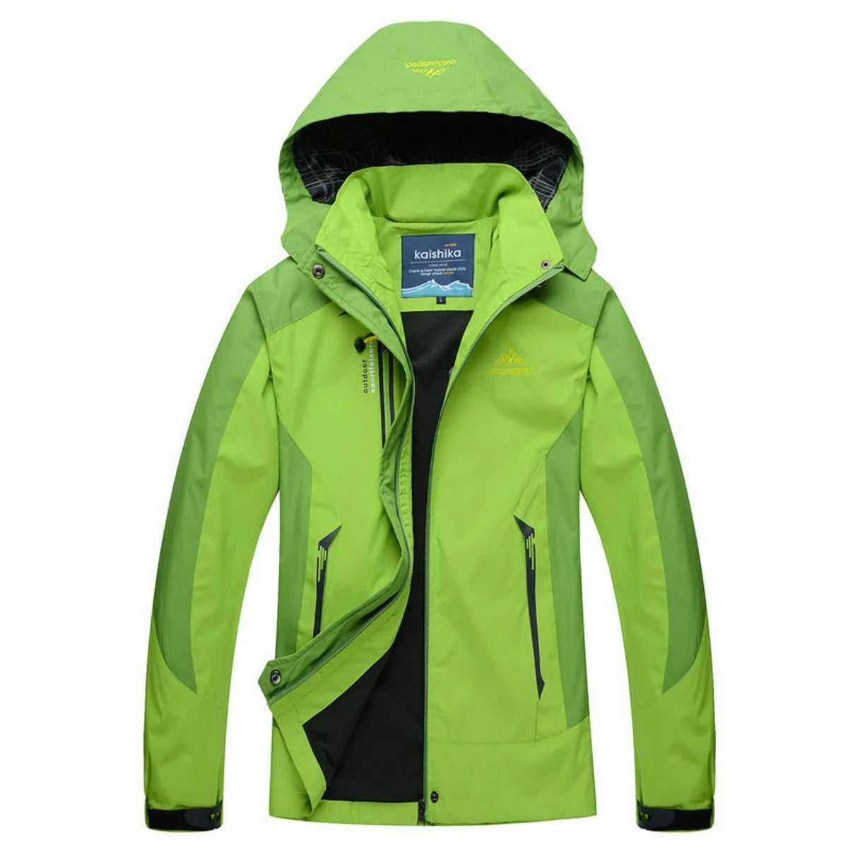 Nuana | Damen Steppjacke wasserdichte Outdoor-Kapuzenjacke leicht