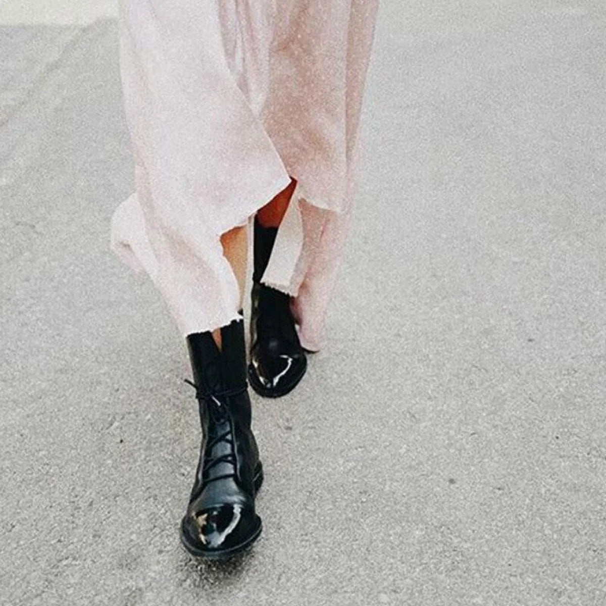 Nuana Greta | Stiefel Damen Schnürstiefel Echtleder Wasserdicht Winterstiefel