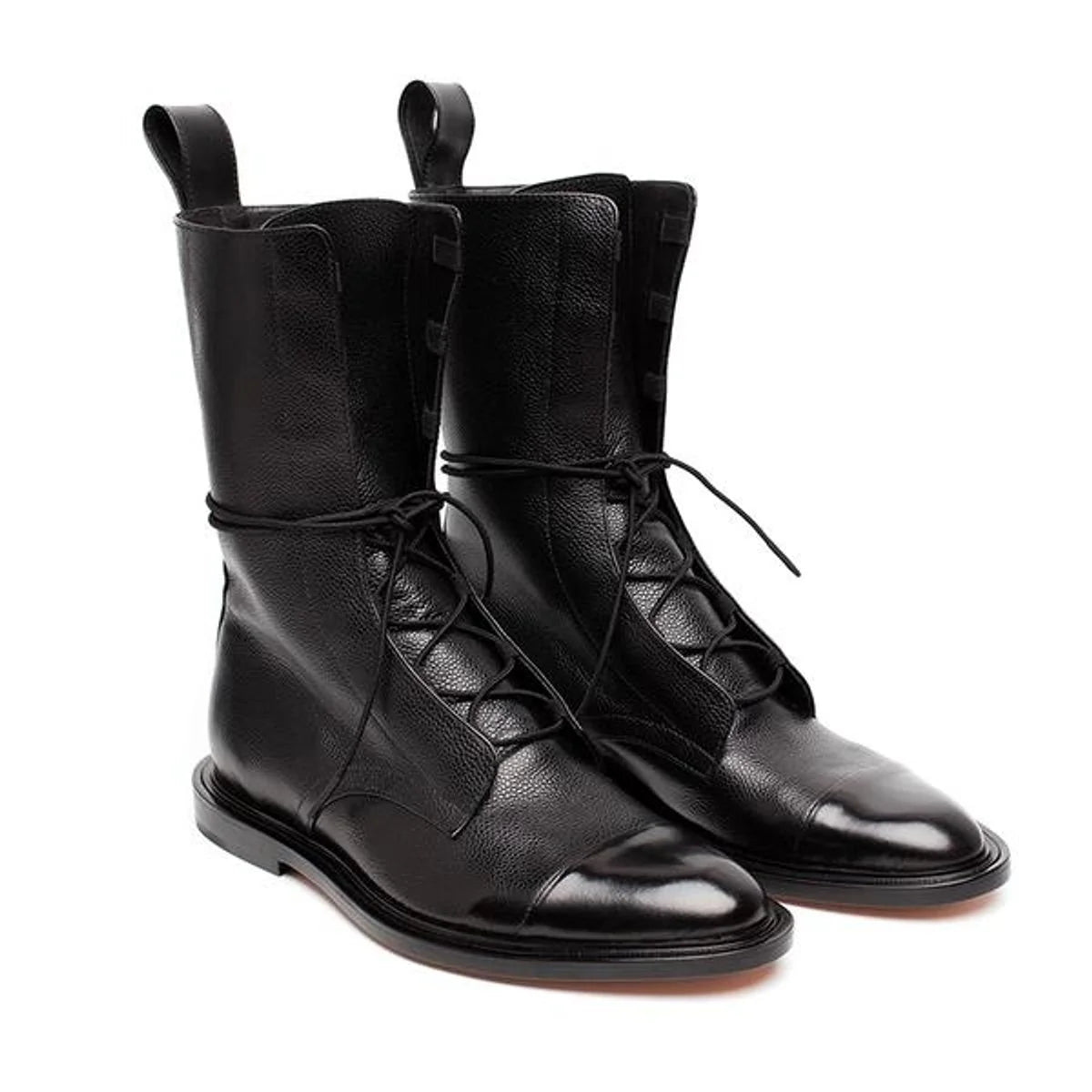 Nuana Greta | Stiefel Damen Schnürstiefel Echtleder Wasserdicht Winterstiefel