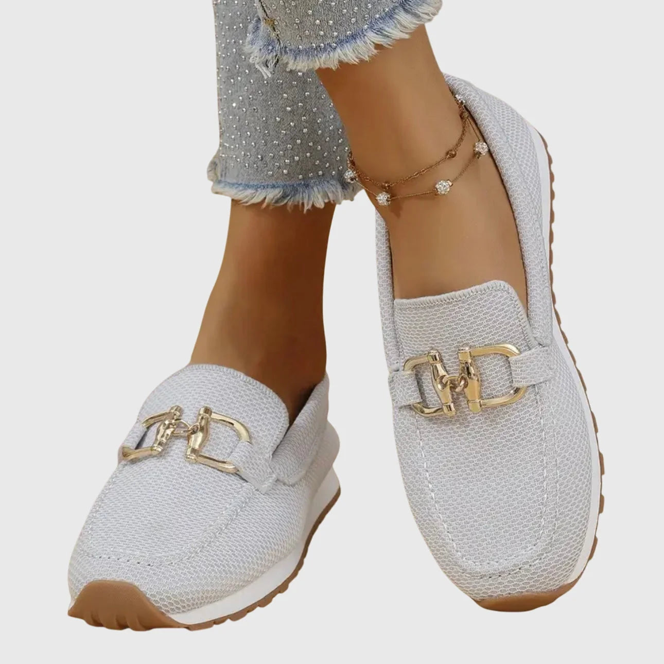 Nuana Helga | Damen Lässige Orthopädische Loafer