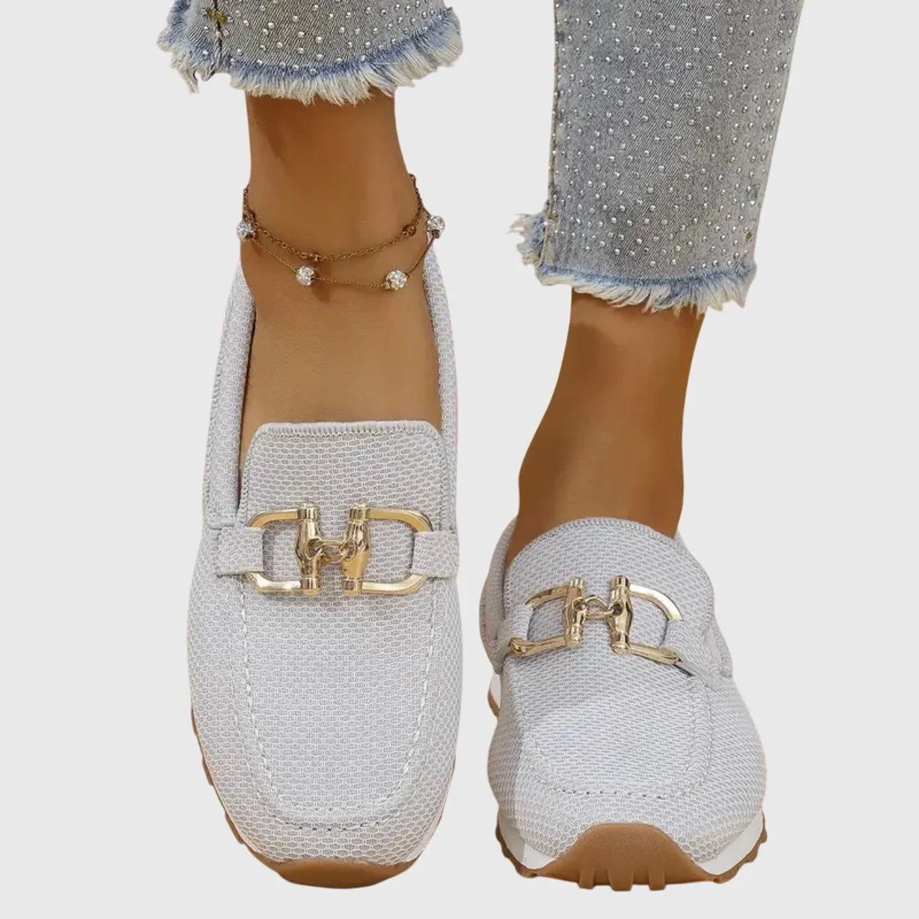 Nuana Helga | Damen Lässige Orthopädische Loafer
