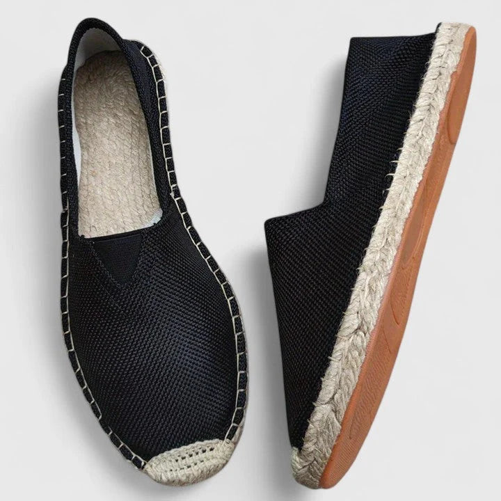 Nuana Herren Atmungsaktive Espadrilles im Strandstil