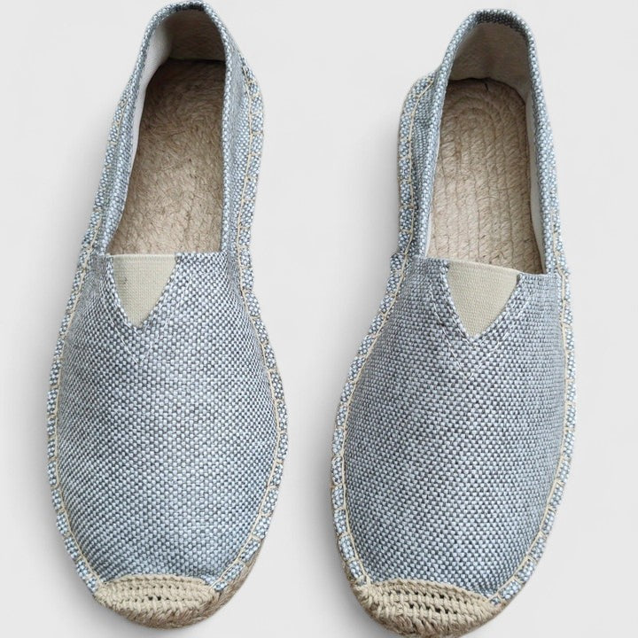 Nuana Herren Atmungsaktive Espadrilles im Strandstil