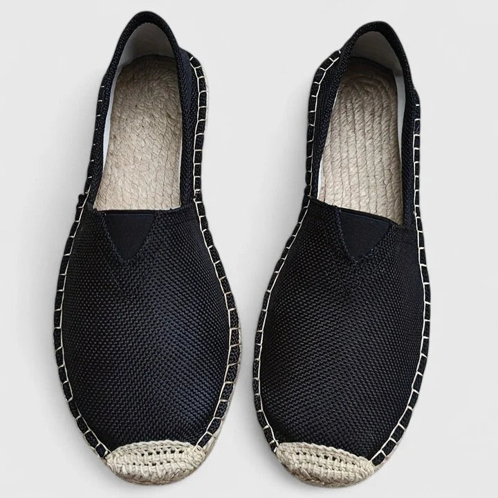 Nuana Herren Atmungsaktive Espadrilles im Strandstil