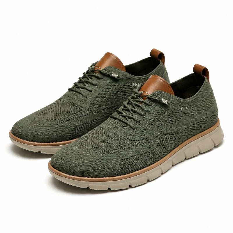 Nuana | Herren Atmungsaktive Mesh Schnür Sneaker