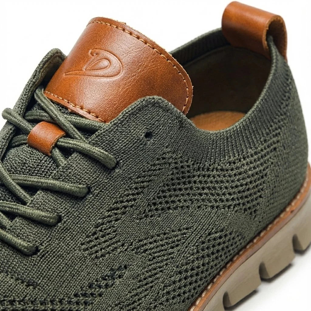 Nuana | Herren Atmungsaktive Mesh Schnür Sneaker
