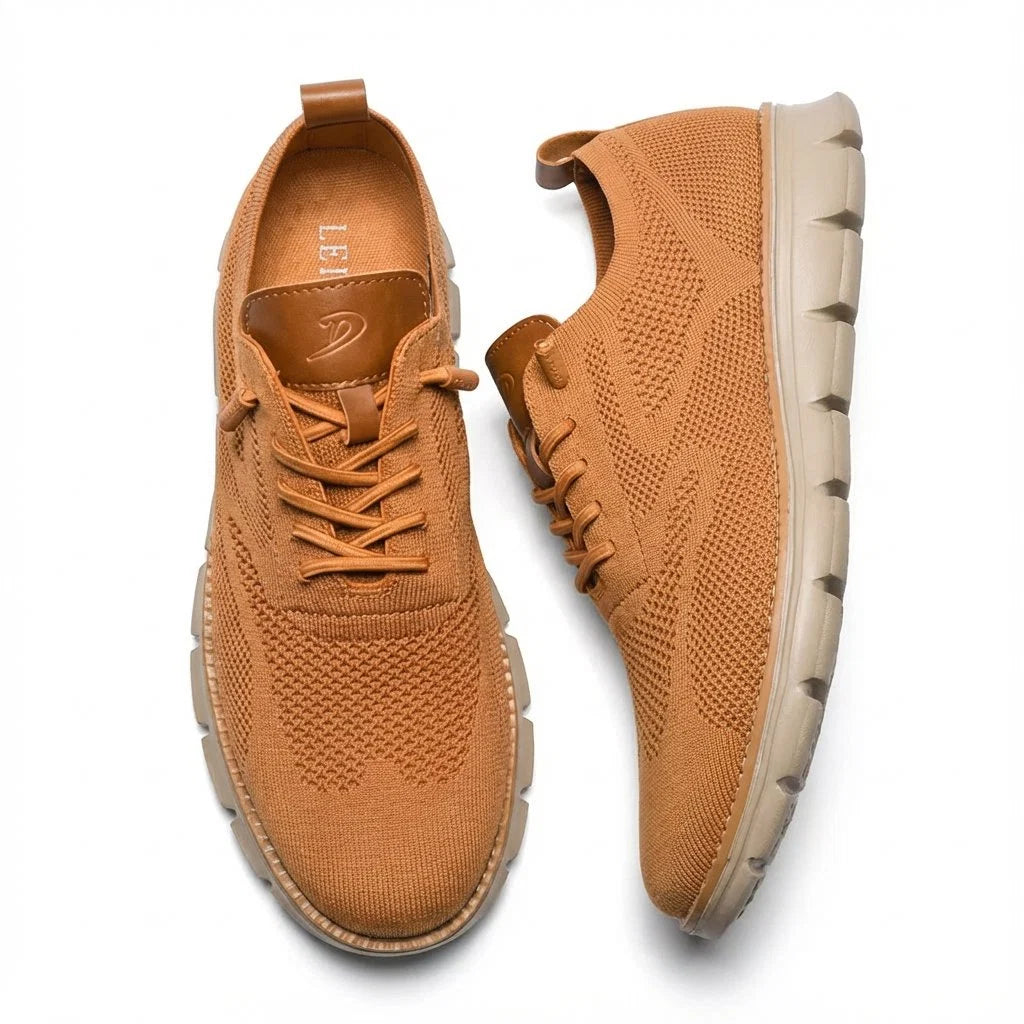 Nuana | Herren Atmungsaktive Mesh Schnür Sneaker