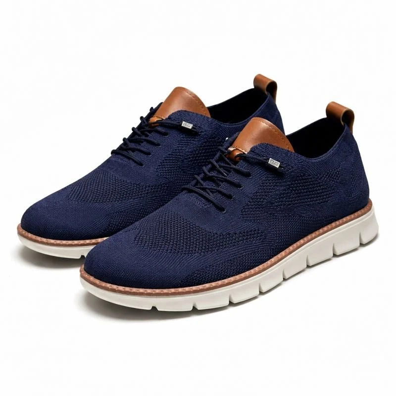 Nuana | Herren Atmungsaktive Mesh Schnür Sneaker