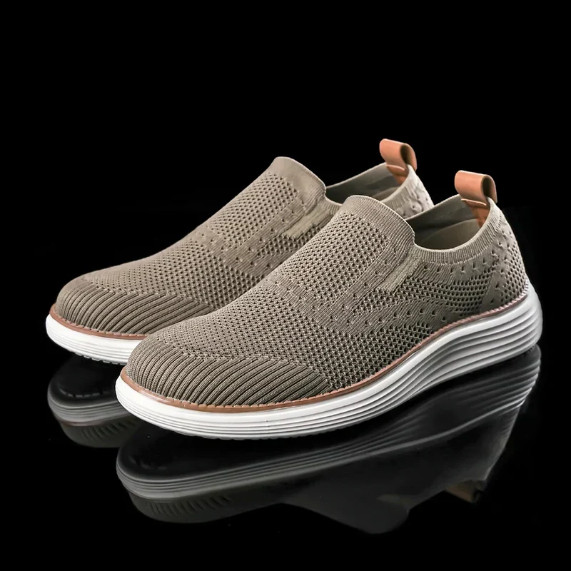 Nuana | Herren Atmungsaktive Slip-On-Schuhe Zum Gehen