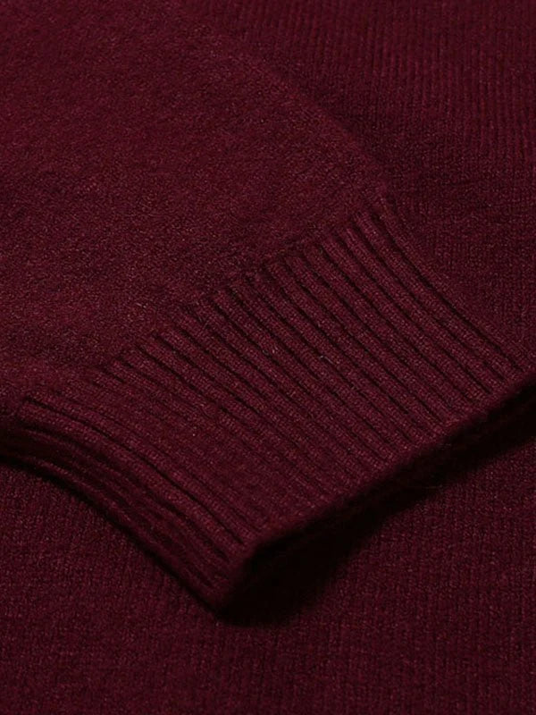Nuana | Herren Frühlings Slim-Fit Rollkragenpullover