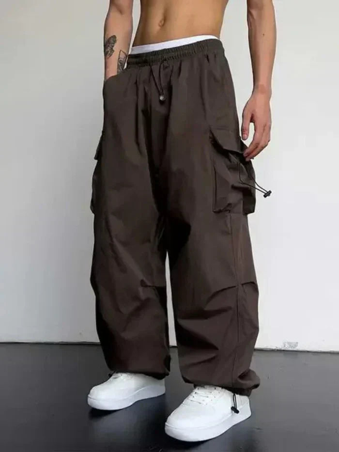 Nuana | Herren Frühlings Weite Cargo Street Hose
