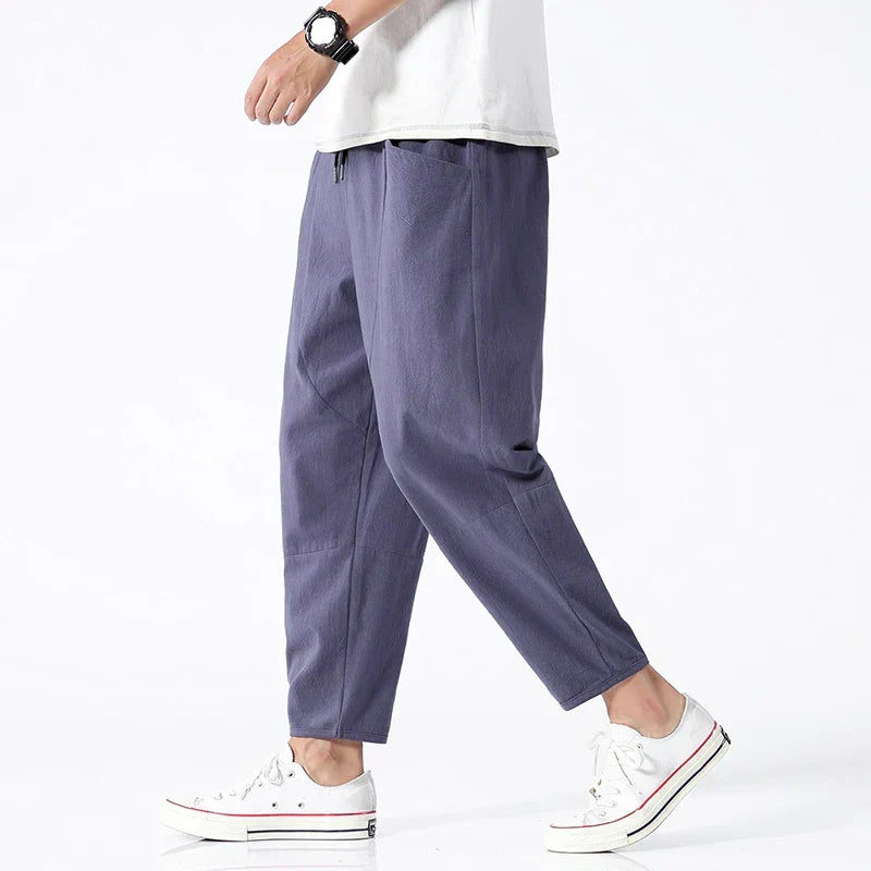 Nuana | Herren Frühlings Weite Street Casual Hose
