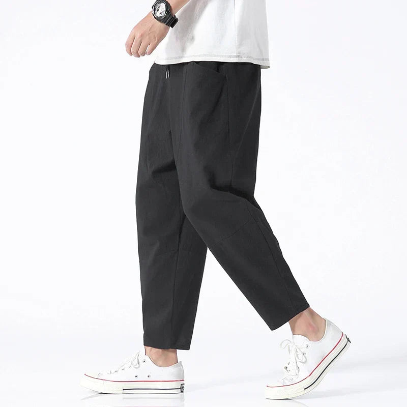 Nuana | Herren Frühlings Weite Street Casual Hose
