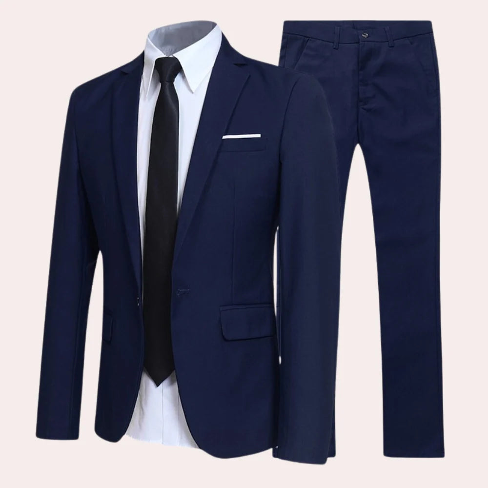 Nuana | Herren Frühlings Zweiknopf Anzug Set