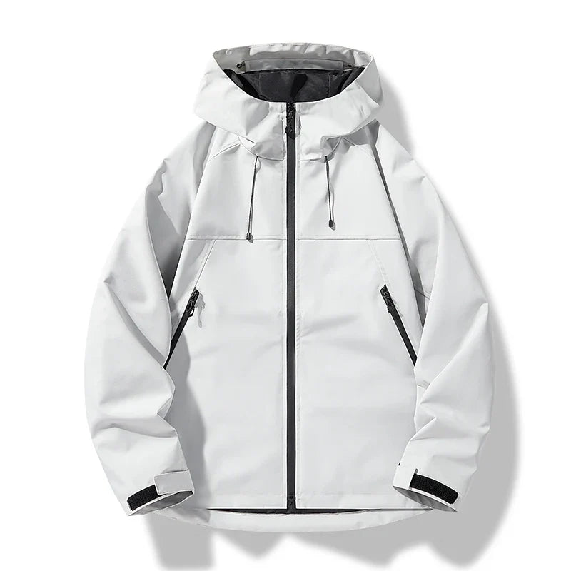 Nuana | Herren Wasserdichte Kapuzen Winddichte Shell Jacke