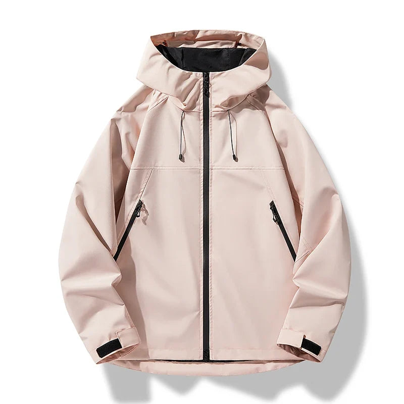 Nuana | Herren Wasserdichte Kapuzen Winddichte Shell Jacke
