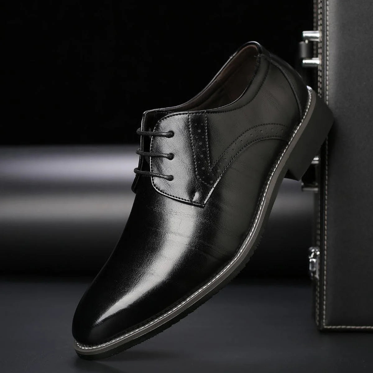Nuana | Herren Zeitlose Formelle Schnürschuhe