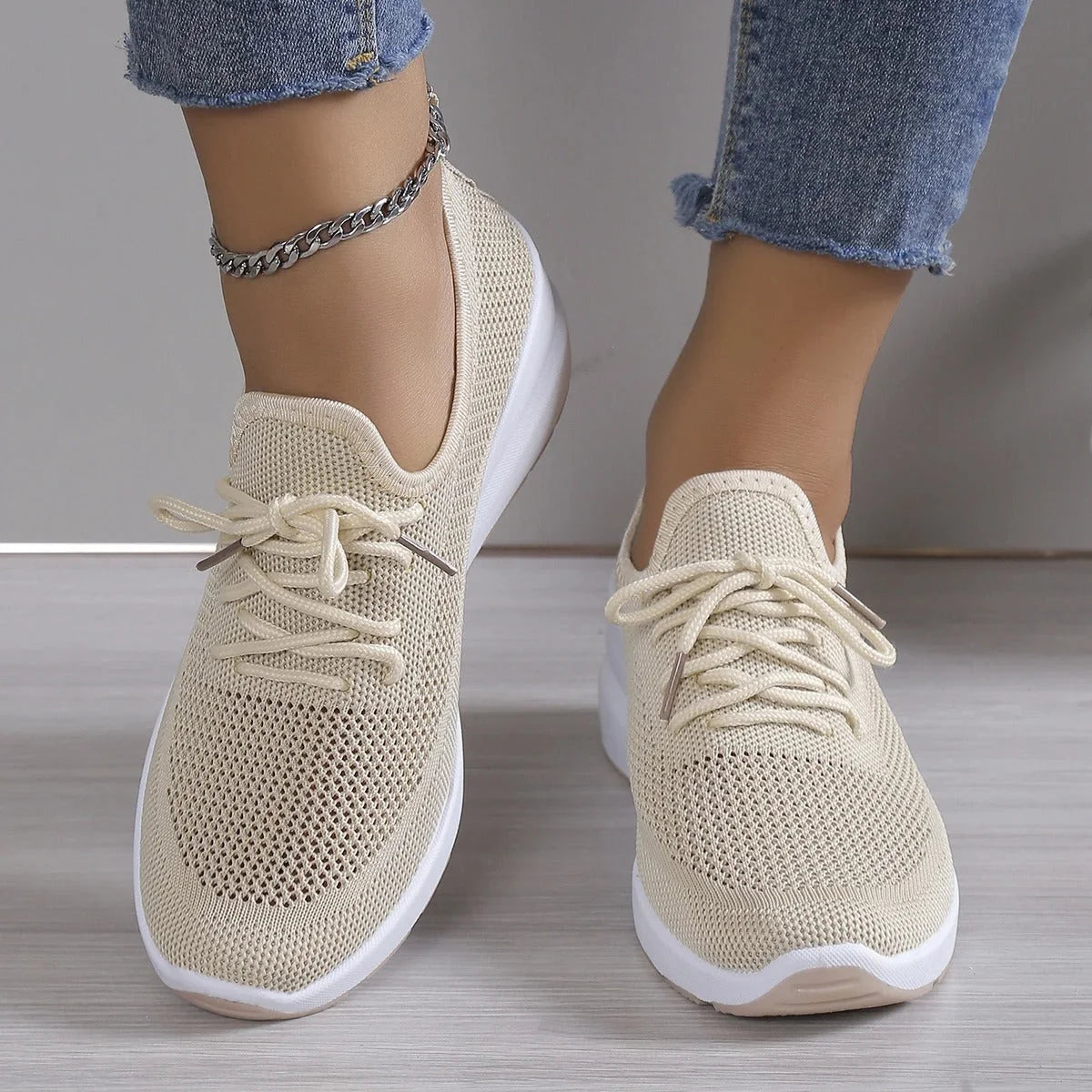 Nuana Leonie | Damen Bequeme Sneaker im täglichen Running-Stil
