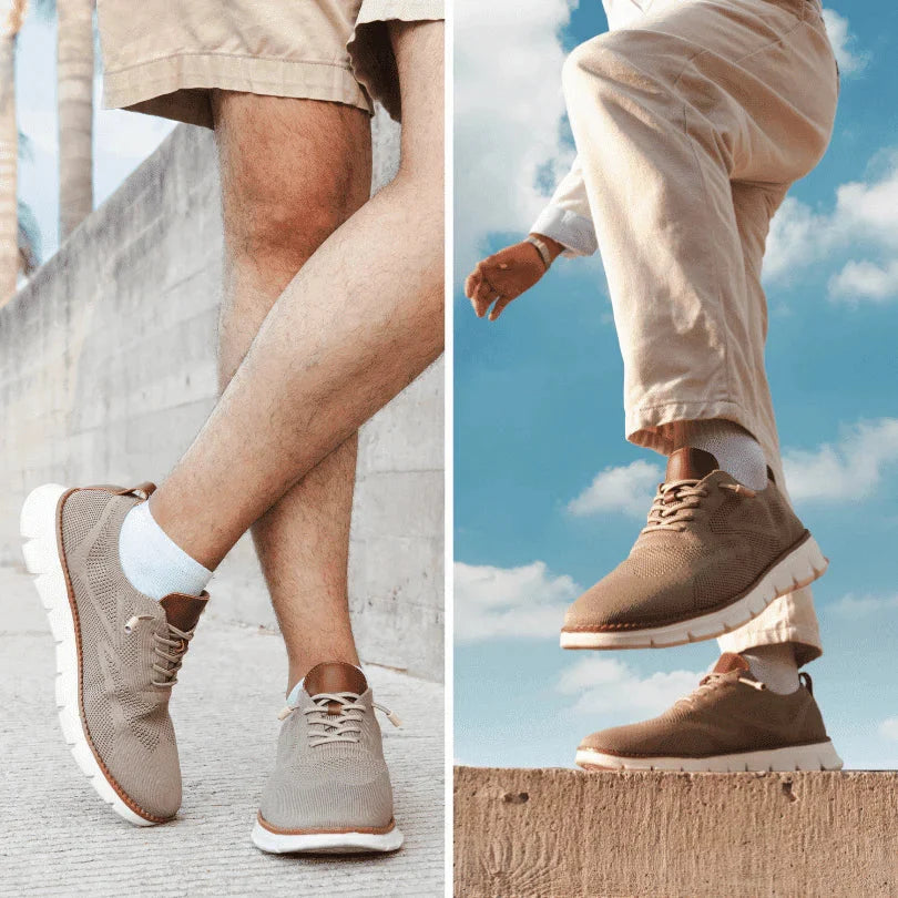 Nuana Lyon | Komfortable Schuhe für Herren mit Atmungsaktivität