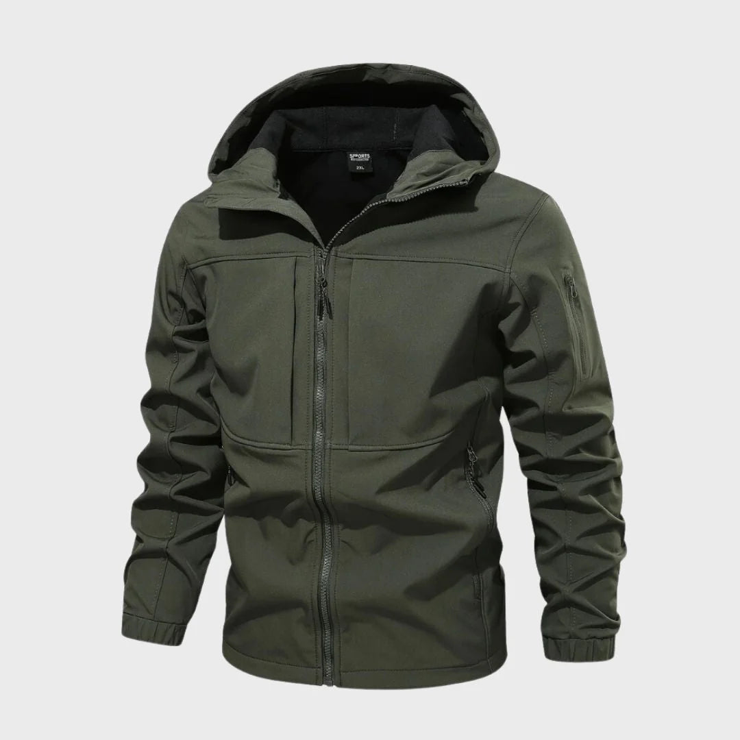 Nuana | Stylische Wasserdichte Softshelljacke Herren