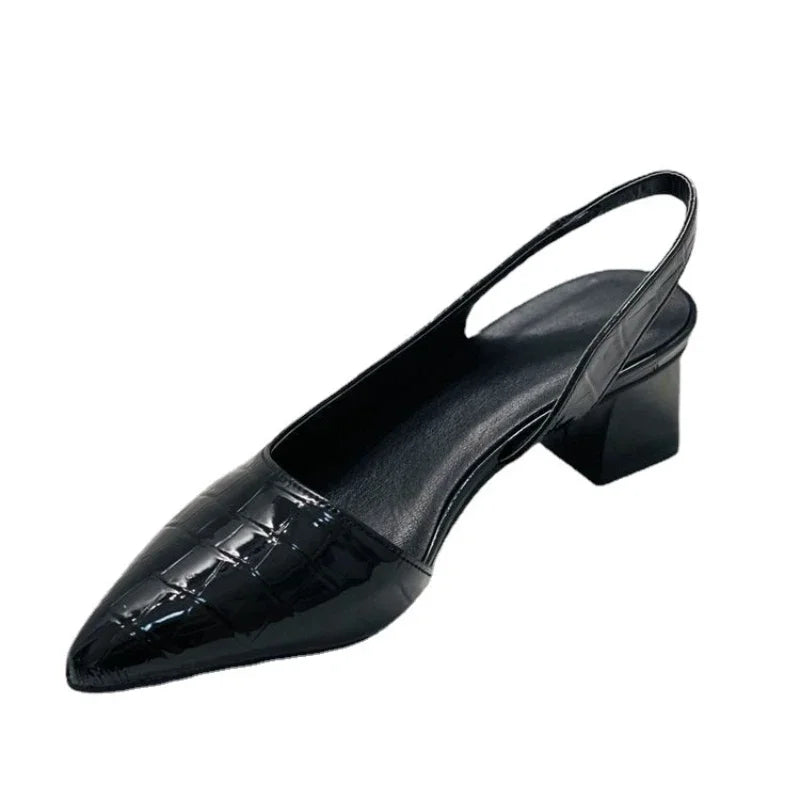 Nuana Tamara | Elegante Damen Frühlings-Pumps mit Blockabsatz