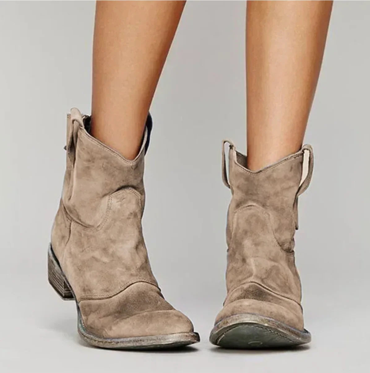 Roselle | Elegante Wildleder-Westernstiefel für einen stilvollen Look