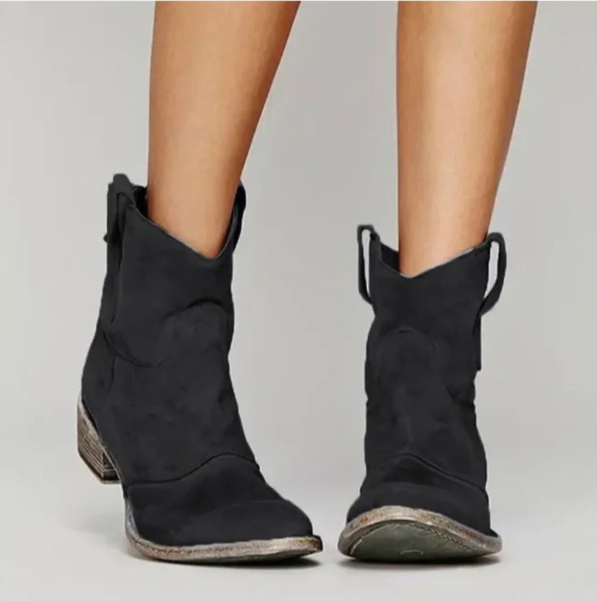 Roselle | Elegante Wildleder-Westernstiefel für einen stilvollen Look