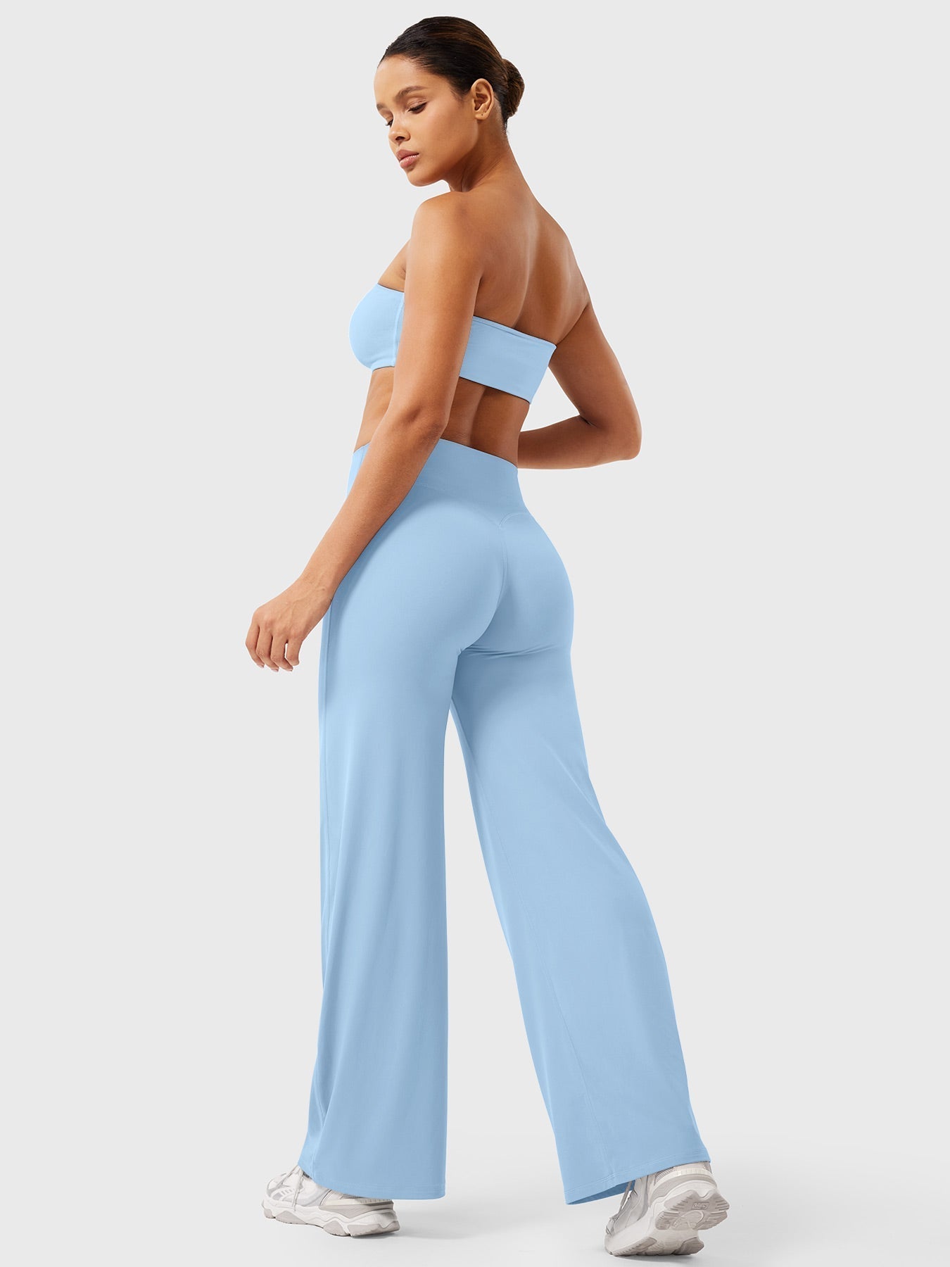 Doris | Damen Sommer Schlaghose Mit Hoher Taille