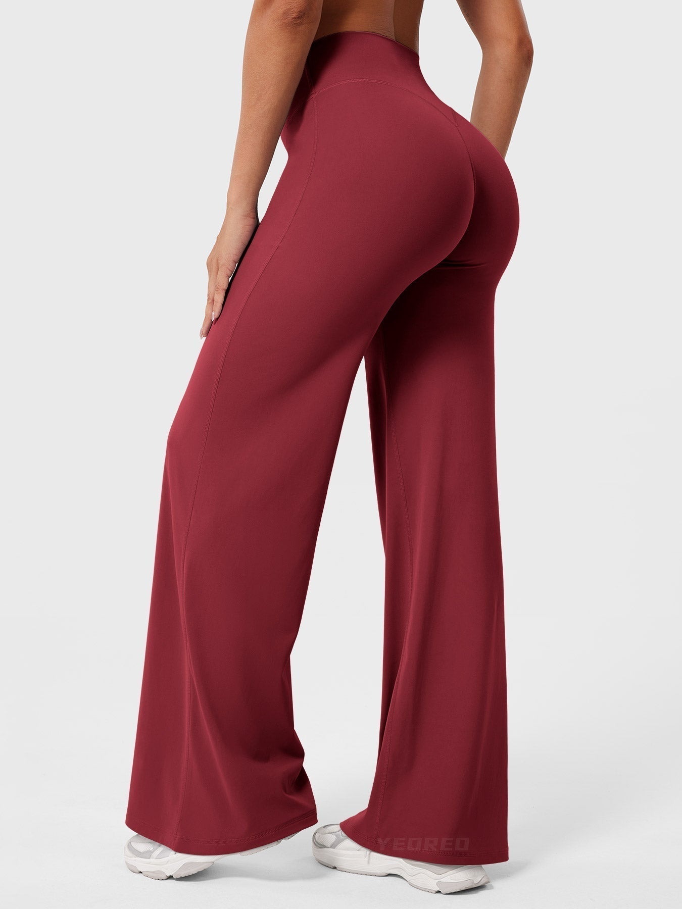 Doris | Damen Sommer Schlaghose Mit Hoher Taille