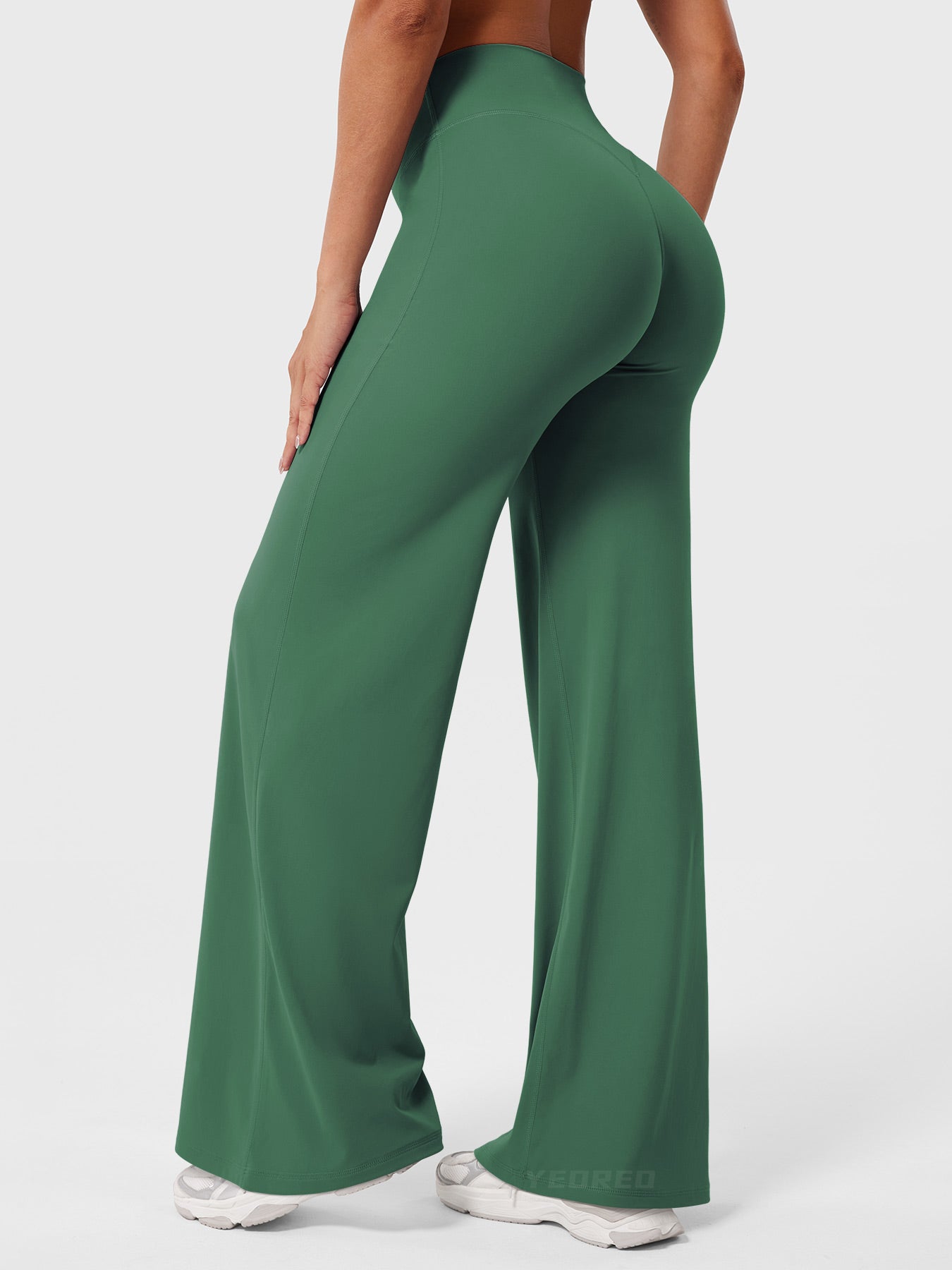 Doris | Damen Sommer Schlaghose Mit Hoher Taille